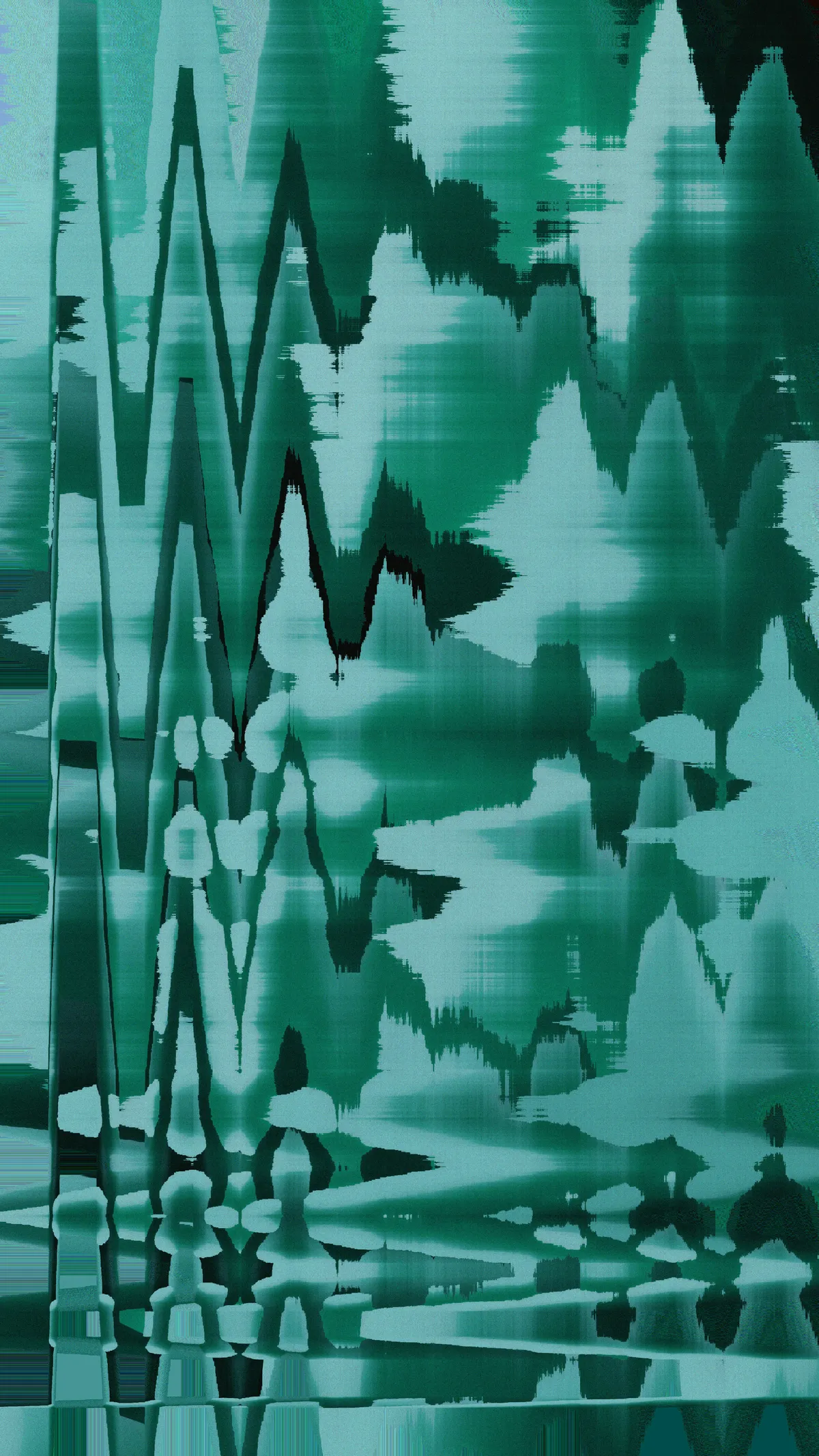 A single voice waveform on a dark background, with one segment highlighted.